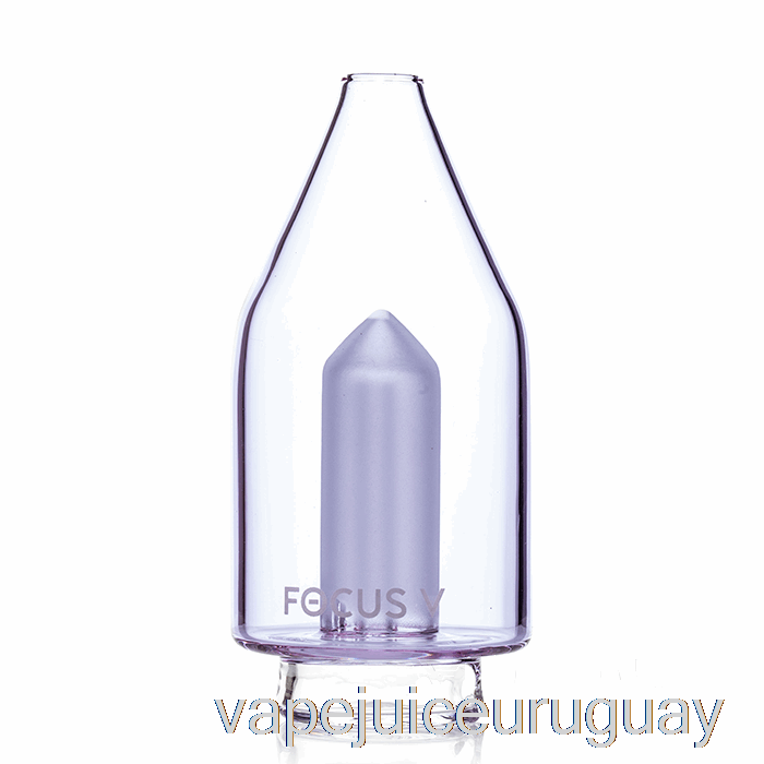 Focus V Carta Tapa De Cristal Violeta Vape Recargable